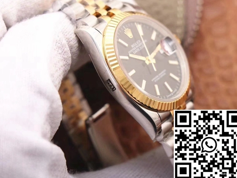 Rolex Datejust Factory Dial 126233 EW Black 0731